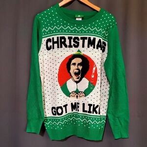 Elf Movie Buddy Christmas Sweater Size Medium NWT